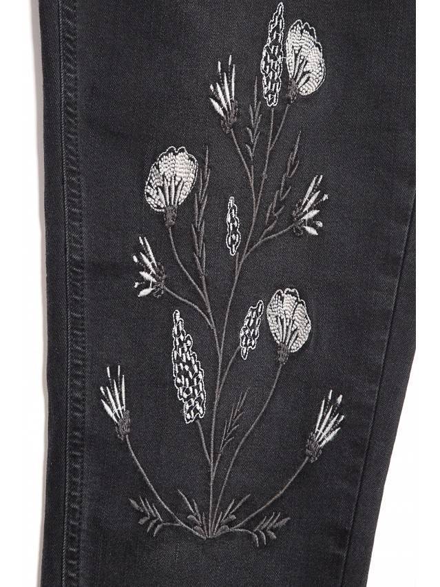 Джинсы Skinny со средней посадкой CON-100, р.170-90, черный - 5