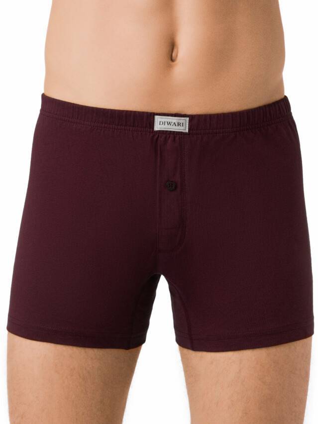 Трусы мужские BASIC BOXER 101 (в коробке),р.94,98, bordo - 2