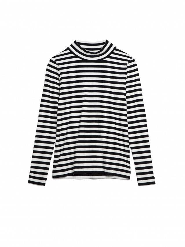Водолазка LD 1037, р.170-96, black-ivory - 1