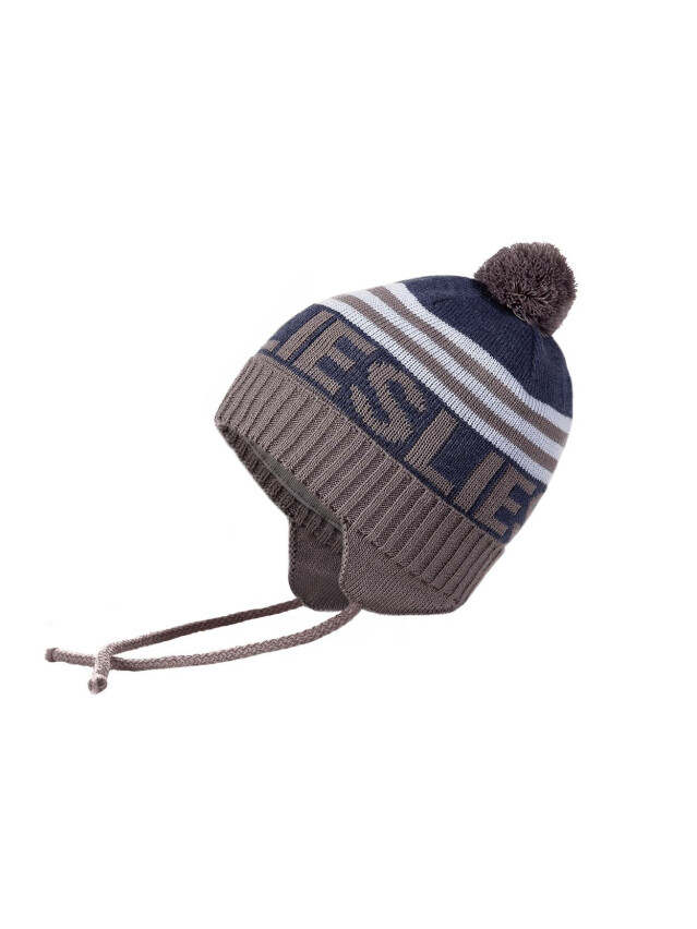 Шапка детская ESLI 17С-9СП, р.48-50, темно-серый - 1