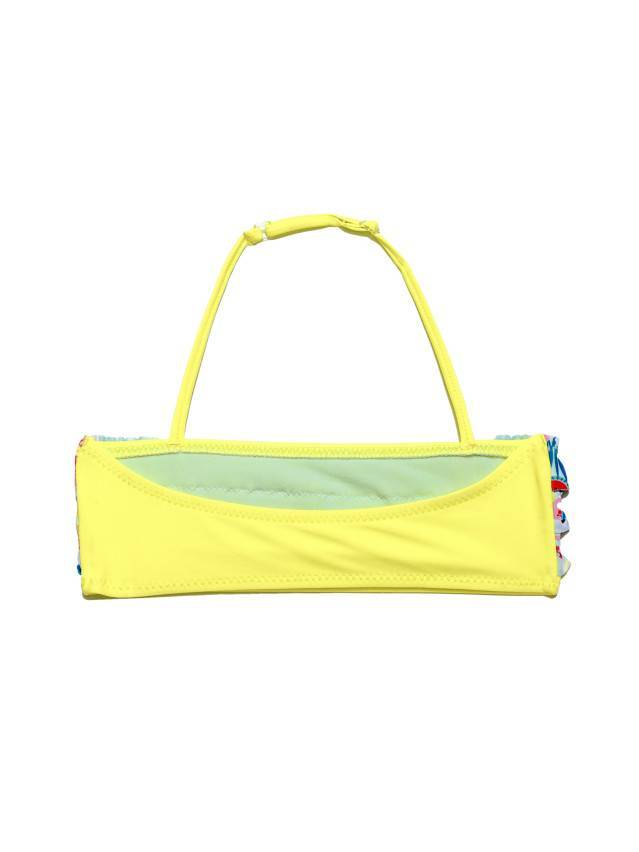 Купальник для девочек SUMMER, р.110,116-56, yellow tropic - 4