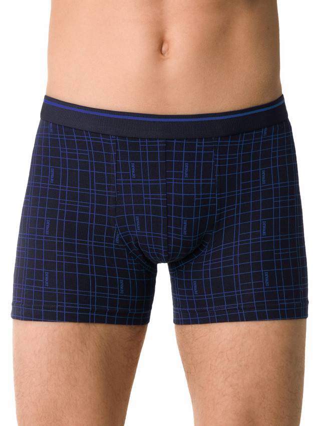 Трусы мужские SHAPE MSH 866 (в коробке),р.78,82, navy-electric blue - 2