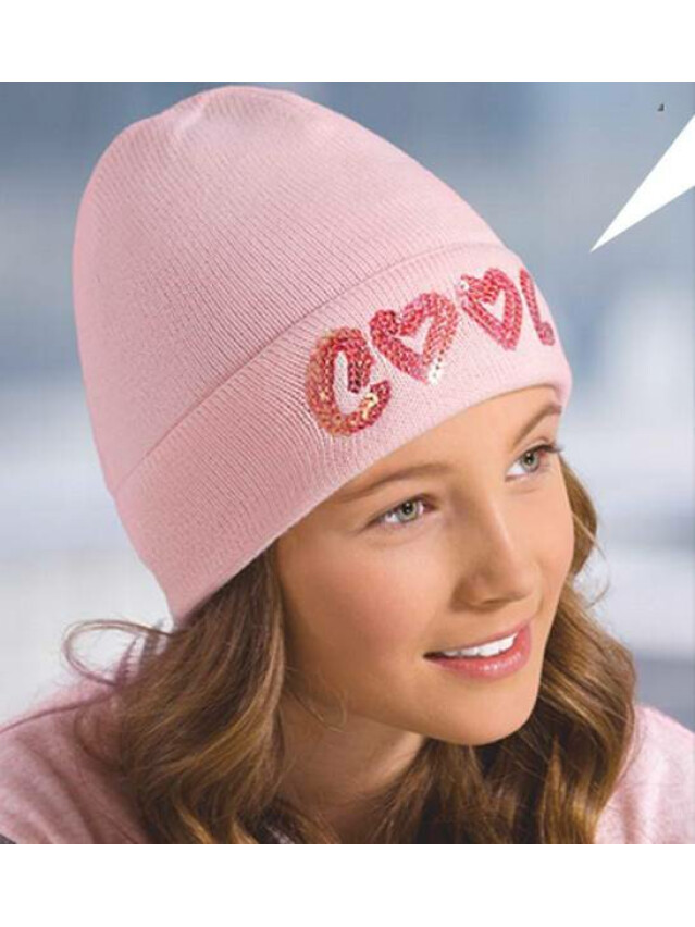 Шапка детская ESLI 16С-14СП, р.54, розовый - 1