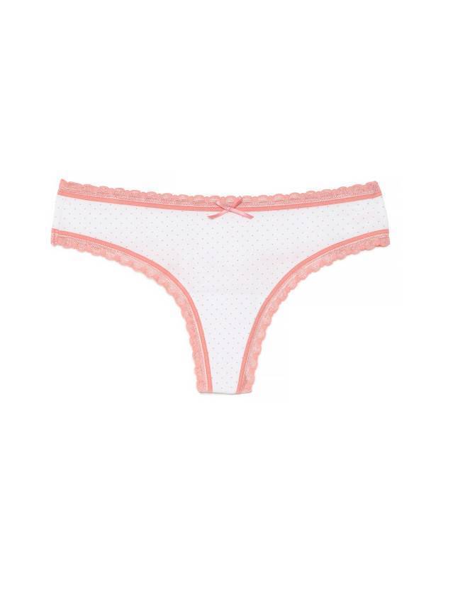 Трусы женские LAZY DAYS LST 1004 (на вешалке),р.90, white-dusty rose - 3