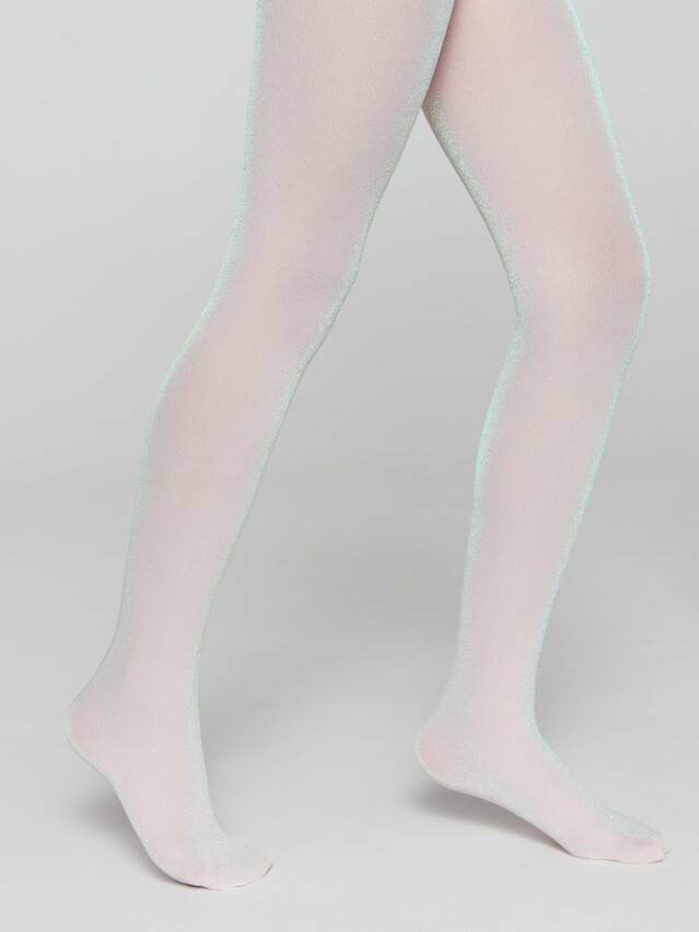 Колготки детские нарядные CE HOLIDAY, р.104-110, pastel pink - 2