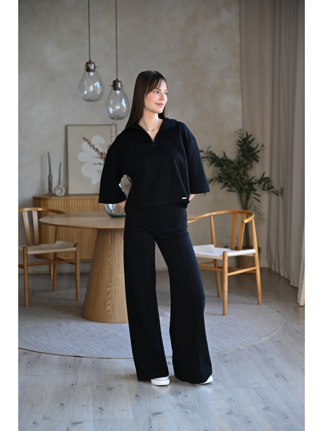 Джемпер женский EL 3382, р.S, deep black - 4
