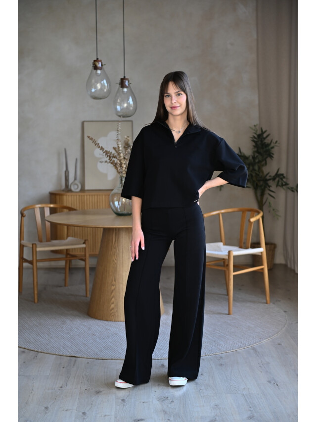 Брюки женские EL 3121, р.XL, deep black - 1