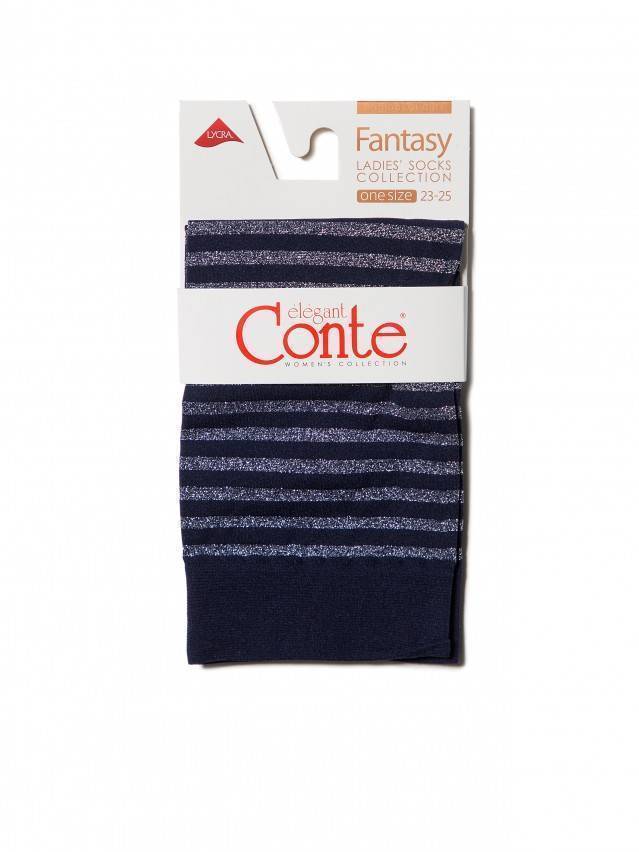Носки полиамидные женские FANTASY (люрекс) 16С-126СП, р. 36-39, marino - 3