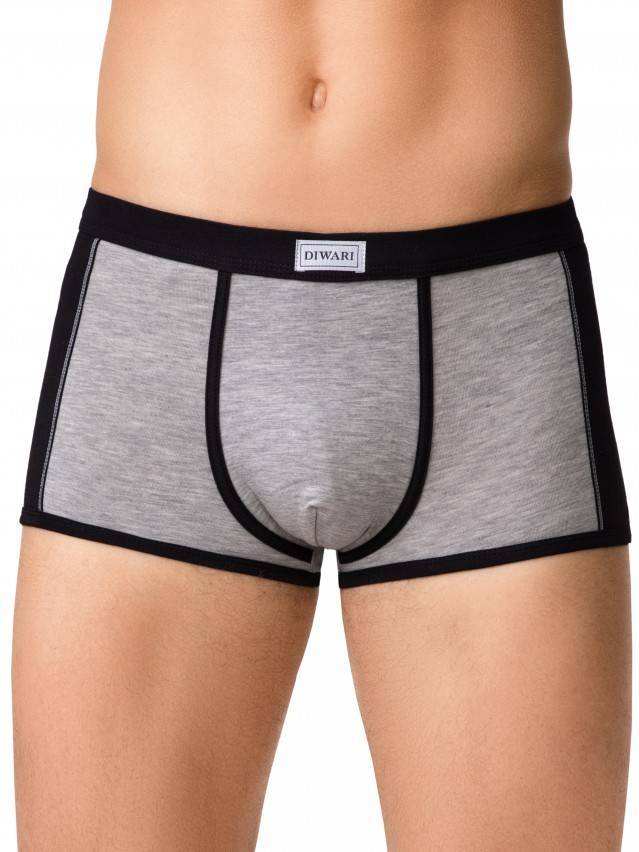 Трусы мужские MODAL SHORTS 232 (в коробке) 10С-355ТСП, p. 110,114/XXL, grey-nero - 1