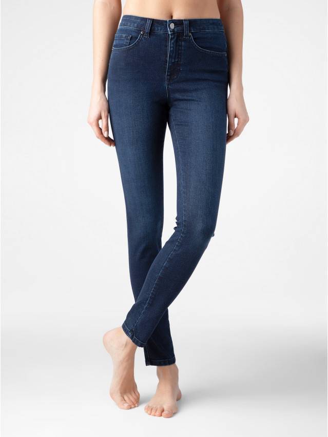 Брюки джинсовые женские CE CON-273, р.170-90, washed indigo - 2