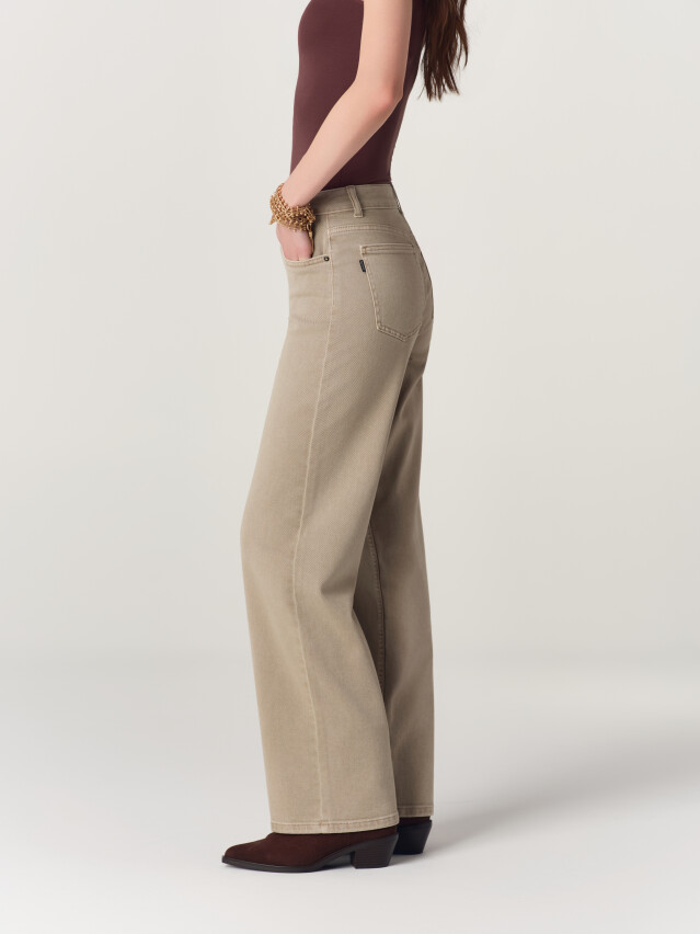 Брюки джинсовые жен. CON-918, р.170-102, peanut - 5