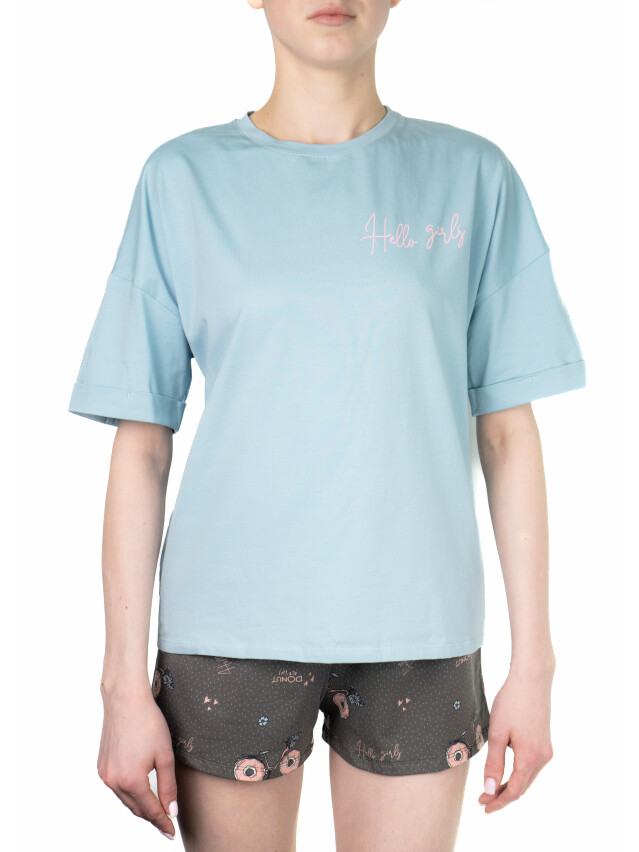 Пижама женская №1407, р.XL, donuts - 5