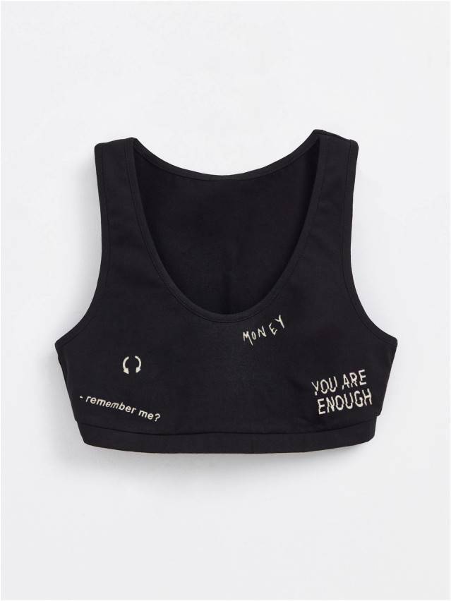 Бюстье женское CE TATTOO STYLE LBE 1477, р.170-84, black - 2