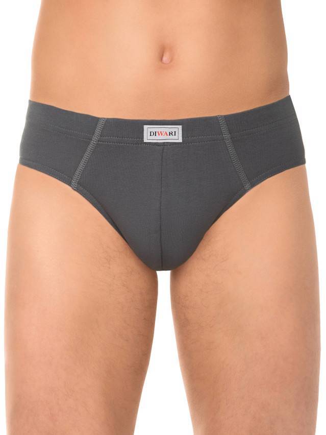 Трусы мужские BASIC SLIP 128 (в коробке) 9С-228ТСП, p. 102,106/XL, grafit - 2