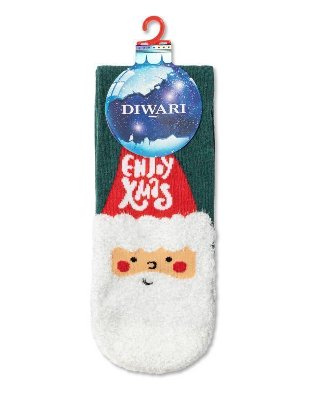 Носки мужские DW NEW YEAR 20С-65СП, р.42-45, 522 темно-бирюзовый - 2