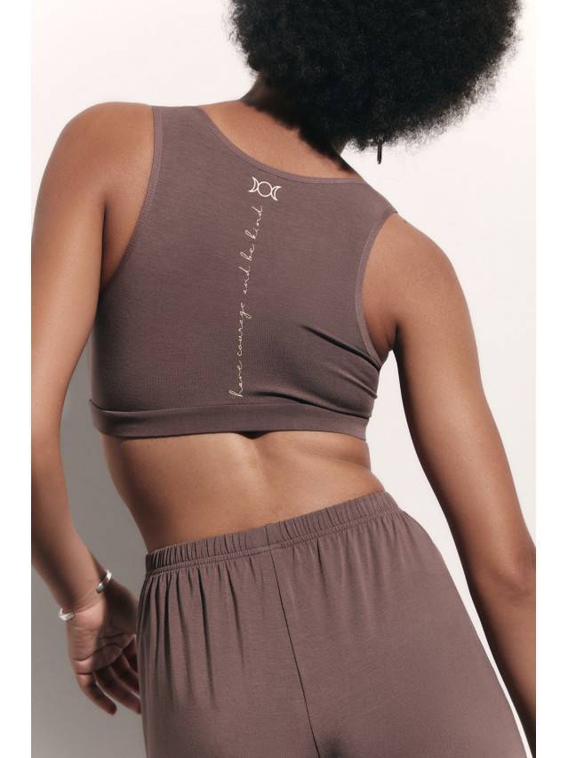 Бюстье CE TATTOO STYLE LBE 1581, р.170-84, dark cappuccino - 4