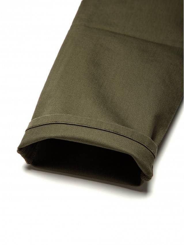 Джинсы Straight Fit со средней посадкой CON-139A, р.170-90, khaki. Рекомендуем к покупке меньший размер (обхват бедер). - 8