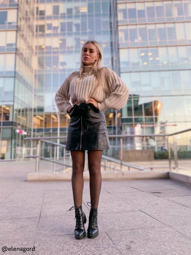 Колготки женские TULLE, р.2, nero - 1