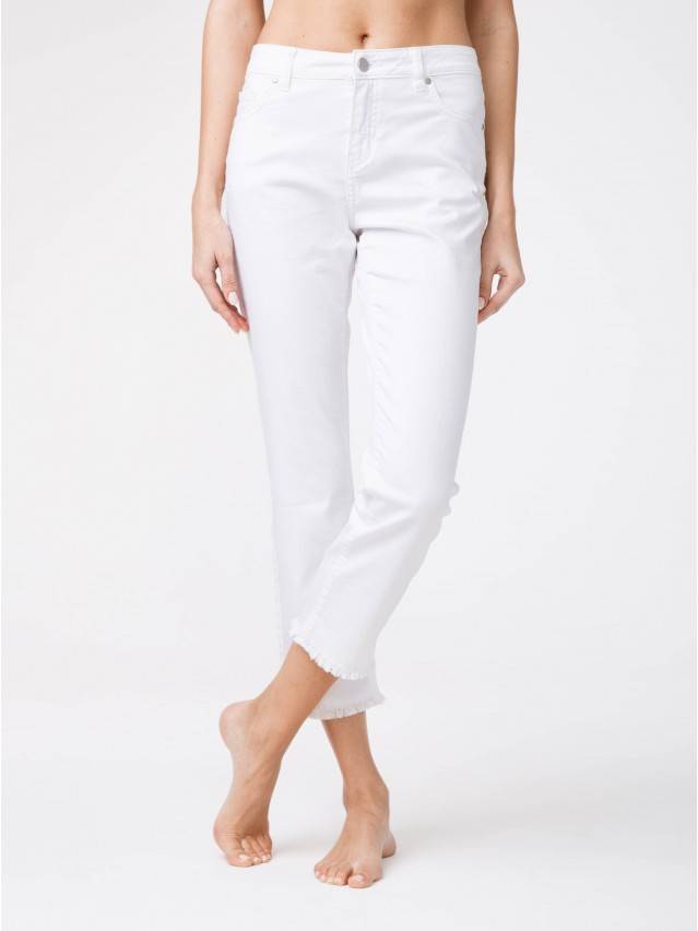 Джинсы Straight Fit со средней посадкой CON-118, р.170-90, white. Рекомендуем к покупке меньший размер (обхват бедер). - 2