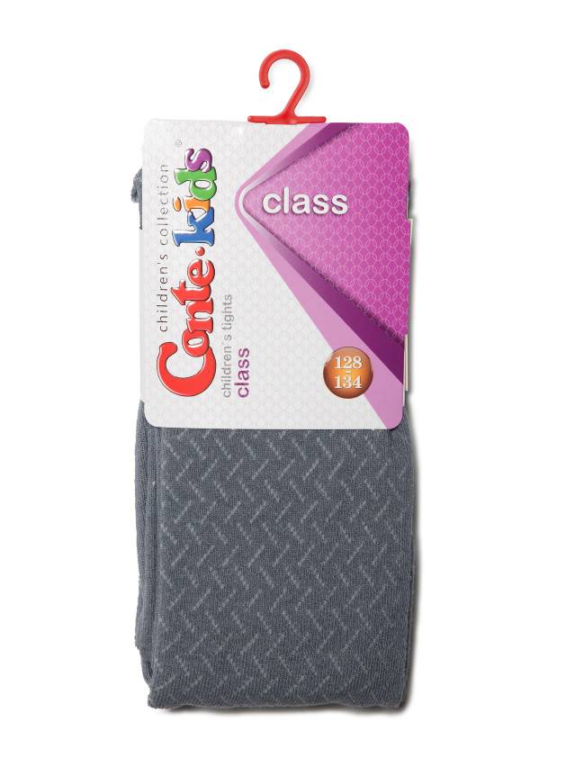 Колготки хлопковые детские CLASS (тонкие) 7С-31СП, p. 128-134, серый, рис. 300 - 2