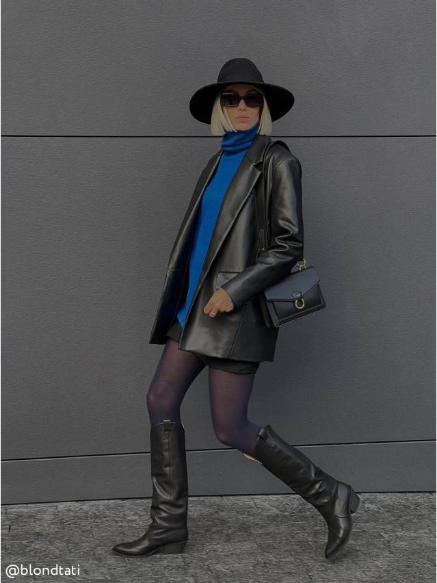 Колготки женские TRENDY 150 8С-57СПТ, p. 2, navy - 1