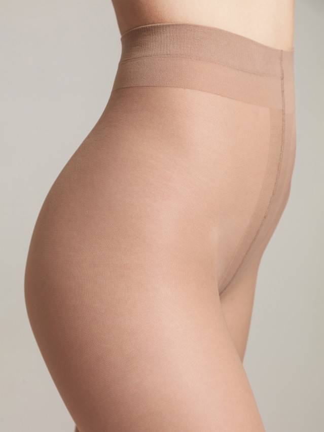 Колготки полиамидные женские DRESS CODE 15 8С-59СПD, p. 2, beige - 3