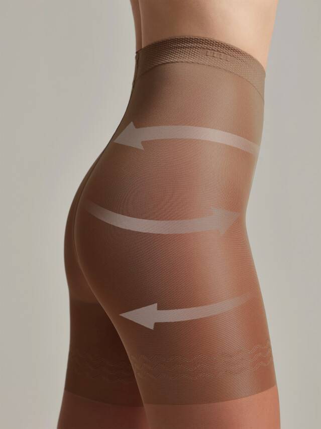 Колготки полиамидные женские CONTROL 20 8С-75СП, p. 2, mocca - 2