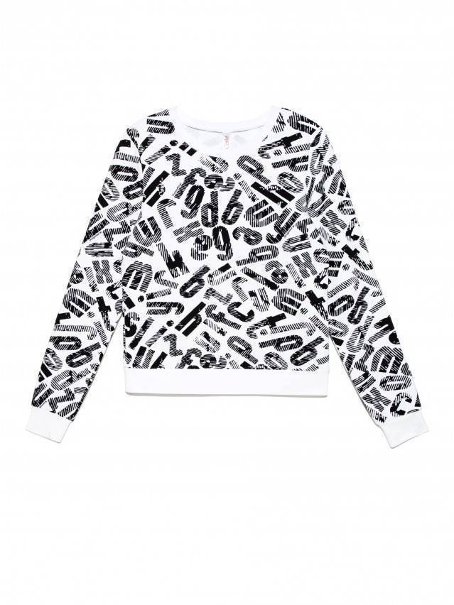Свитшот LD 894, р.170-92, black-white logo - 5