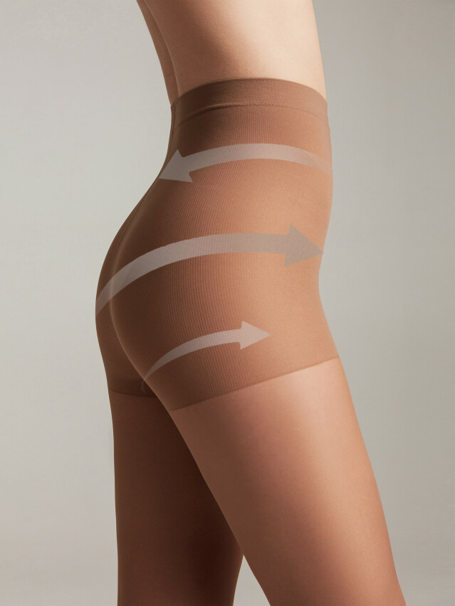 Колготки женские CE ACTIVE SOFT 20 (EURO),р.2, bronz - 3