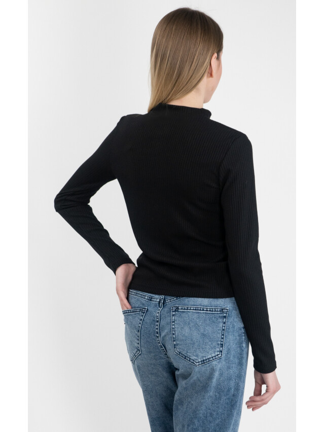 Джемпер женский EL 13323, L, black/zip - 3