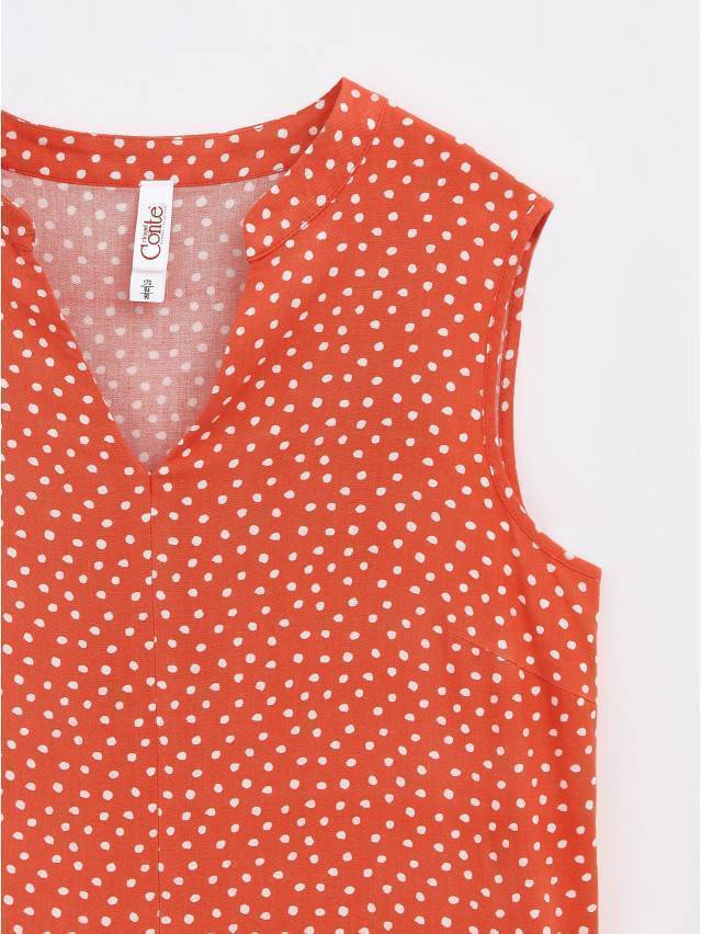 Блузка женская CE LBL 1196, р.170-84-90, coral-white - 8