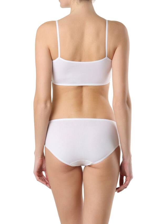 Бюстье женское хлопковое LBE 2017, размер 84 / XS, белый - 7