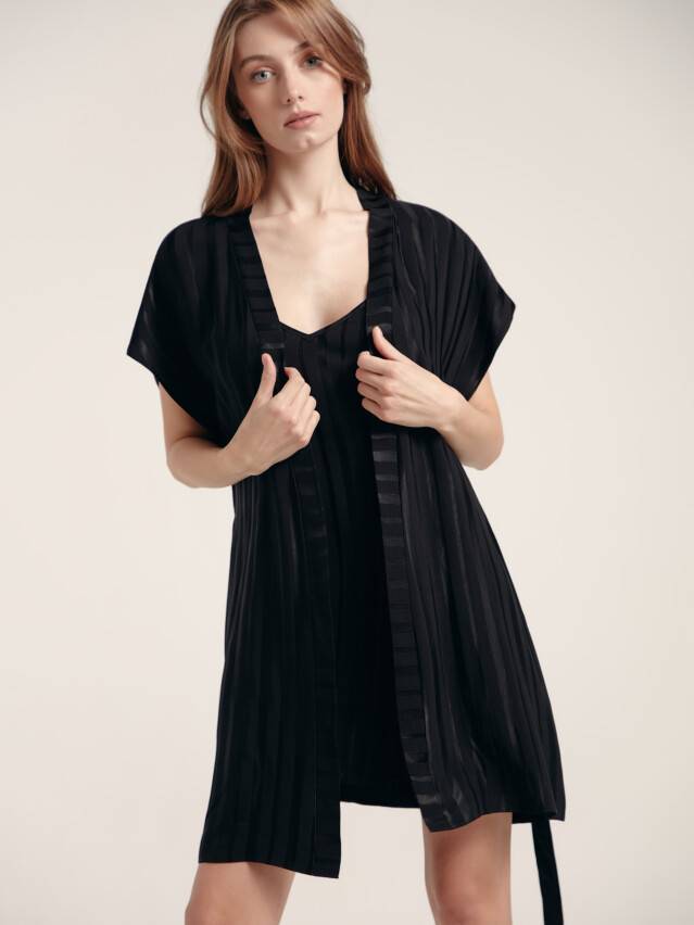 Халат женский CE MOONLIGHT LHW 1703, р.170-84-90, black - 2