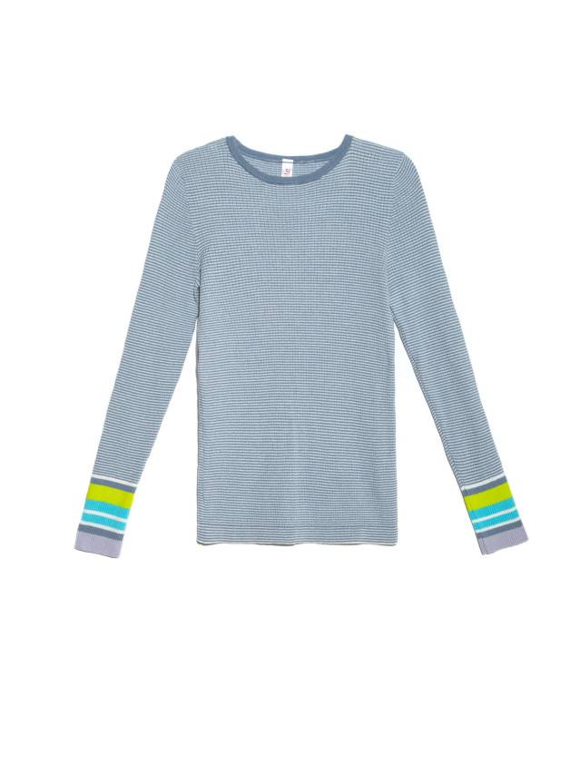 Джемпер LDK046 18С-121СП, р.170-96, denim stripes - 5