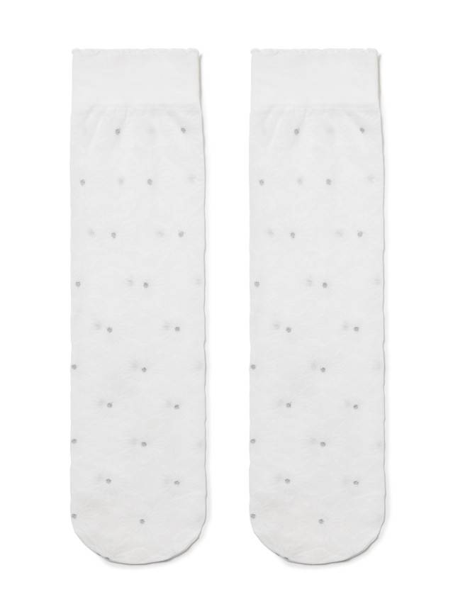 Гольфы для девочек нарядные ©Disney 18С-173СПМ, р.18, bianco - 1