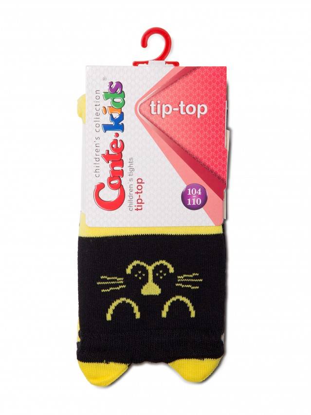 Колготки детские TIP-TOP 17С-60СП, р.104-110 , 446 черный-желтый - 2