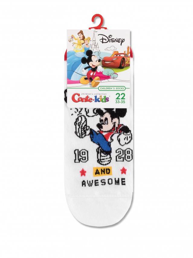 Носки детские ©Disney (ультракороткие),р.20, 370 белый - 3