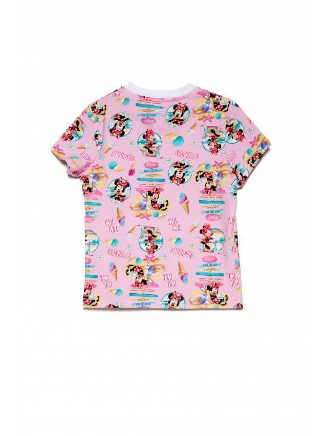 Футболка для девочек ©Disney DD 966, р.98,104-52, pink seasheels - 4
