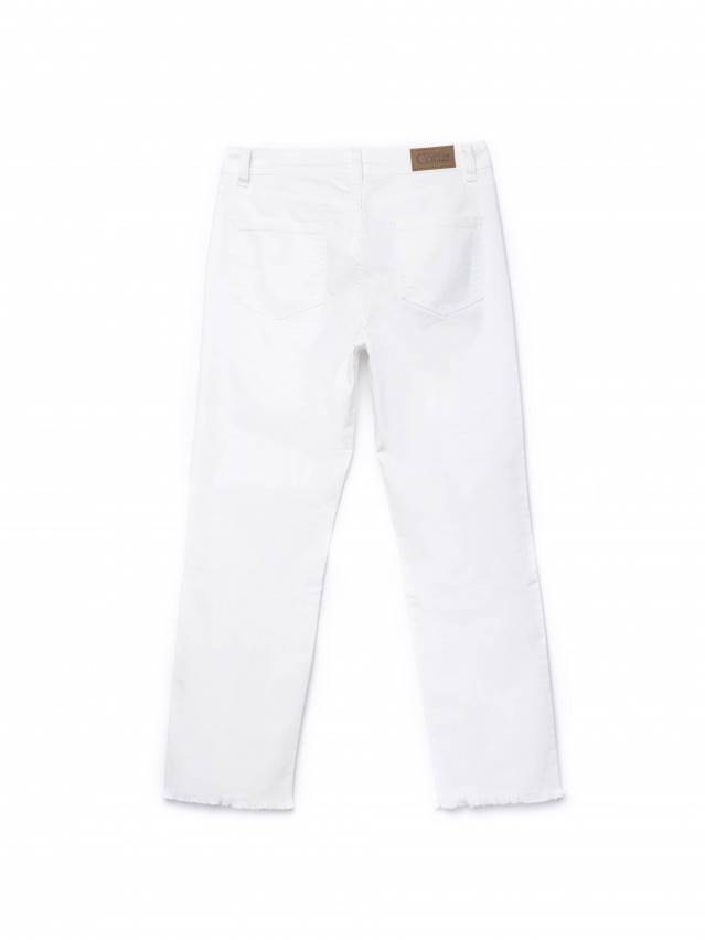 Джинсы Straight Fit со средней посадкой CON-118, р.170-90, white. Рекомендуем к покупке меньший размер (обхват бедер). - 5