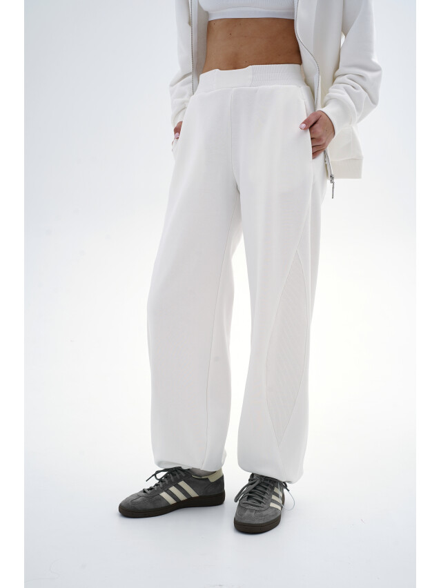 Брюки женские EL 3227, р.XL, milk white - 1