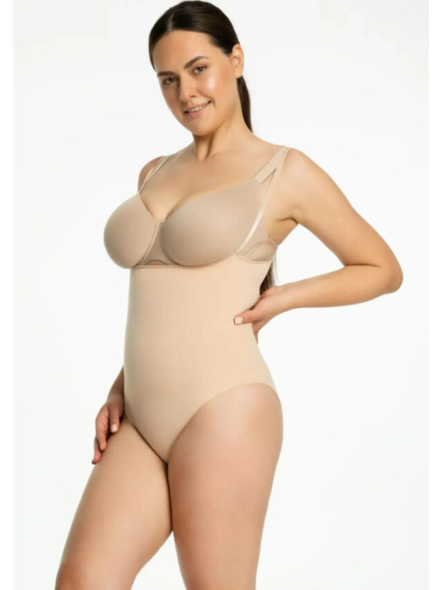 Боди жен. JL 419 р. XL, бежевый - 2