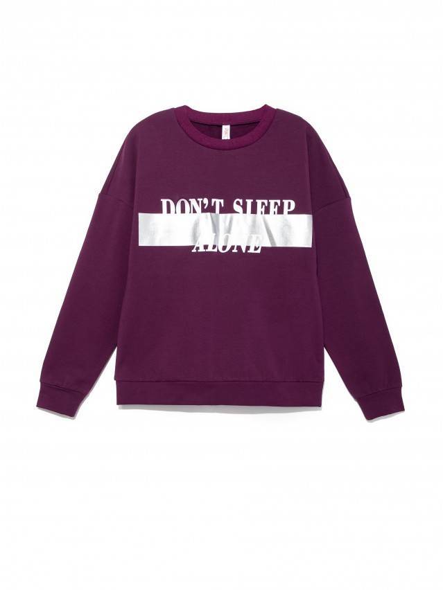 Свитшот LD 843, р.170-100, plum - 3