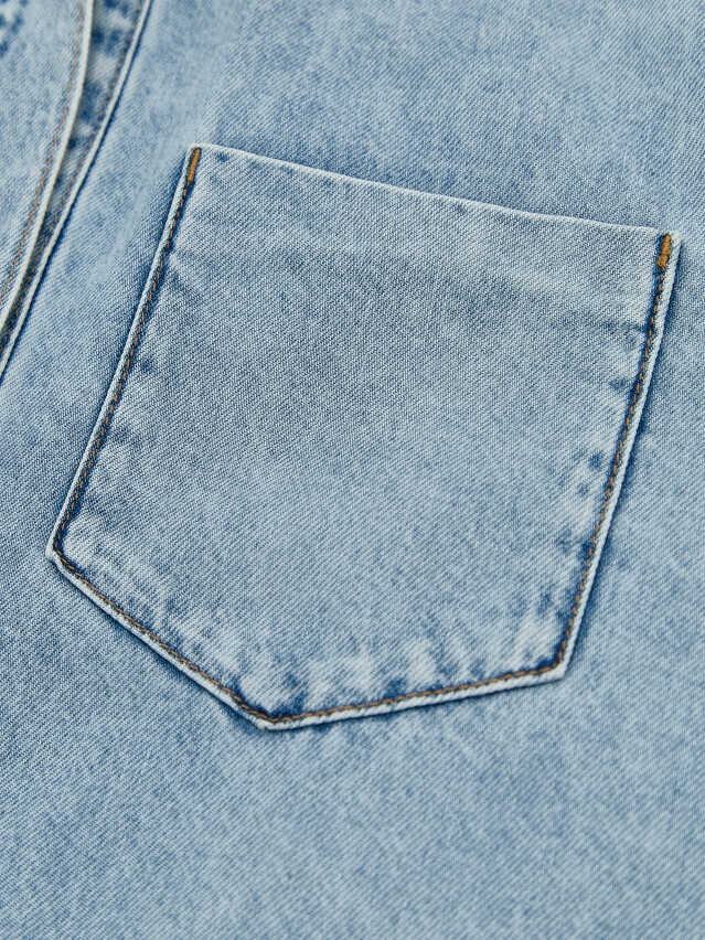 Джинсовая рубашка жен.CON-925, р.170-84-90, light blue - 3