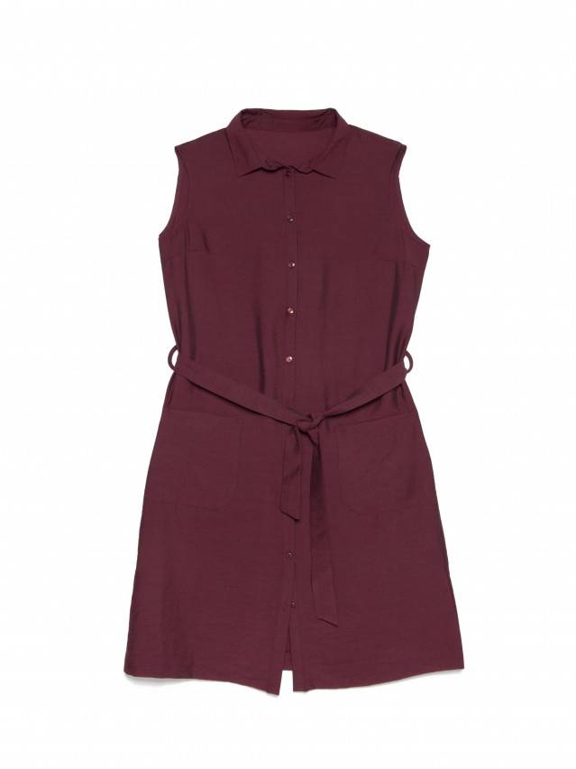 Платье-рубашка LPL 915, р.170-84-90, windsor wine - 1