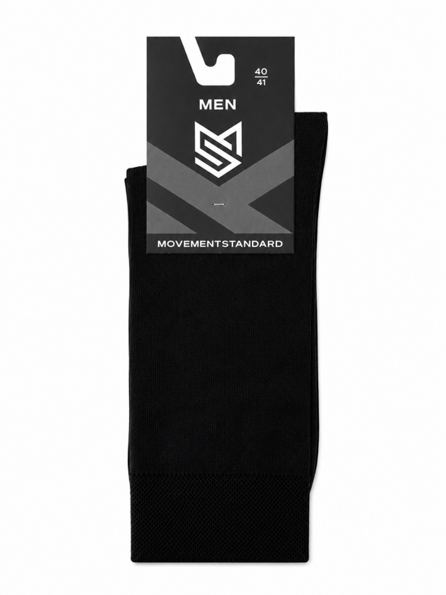 Носки мужские MS M0201S, р.40-41, 00 черный - 2