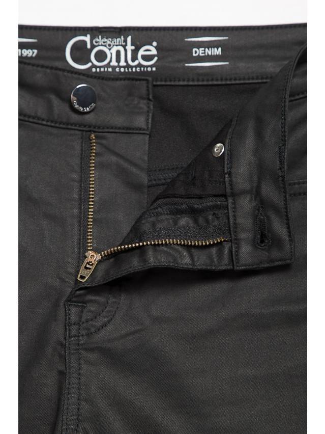 Джинсы Skinny с высокой посадкой CON-104, р.170-90, черный - 5