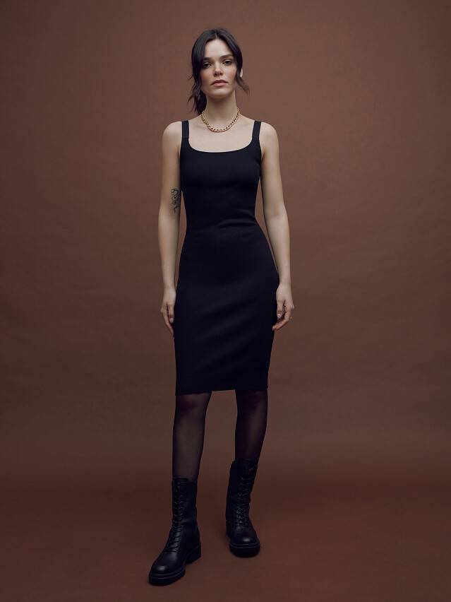 Платье женское CE LPL 1610, р.170-84-90, black - 2