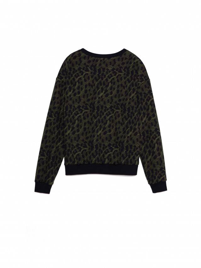 Свитшот LD 1054, р.170-92, khaki leo - 5