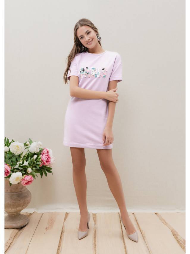 Платье LPL 898, р.170-84-90, pastel lilac - 1