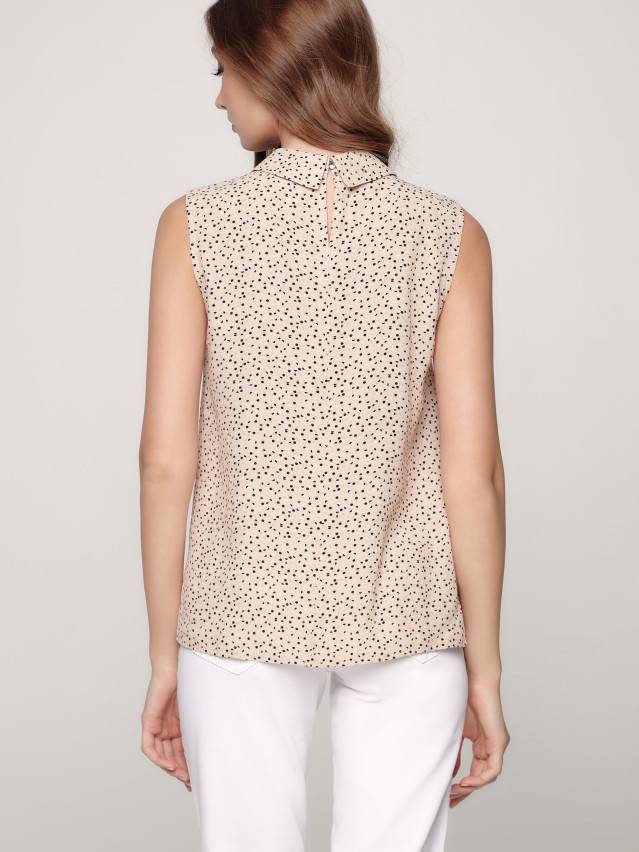 Блузка женская CE LBL 1173, р.170-88-94, beige-multi - 3